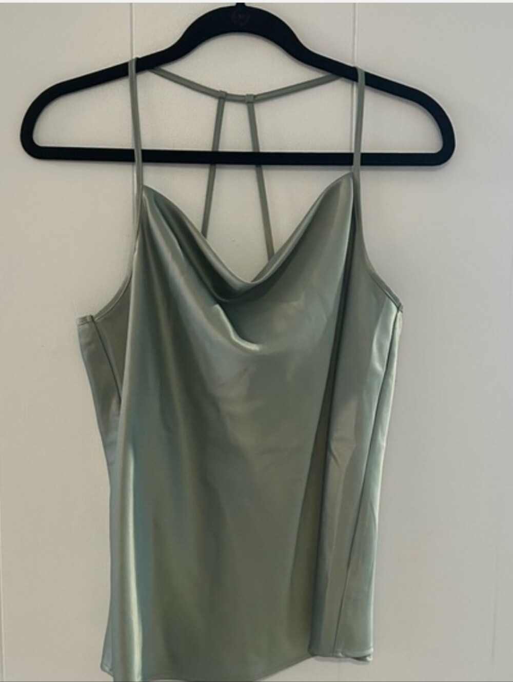 Pleione Cowl Camisole in Sage Green